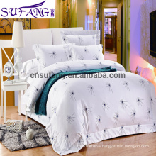 Alibaba China suppiler Long Staple Cotton Bed Sets Bed Sheet,Luxurious Bedding Sets,Hotel Motel Bedding